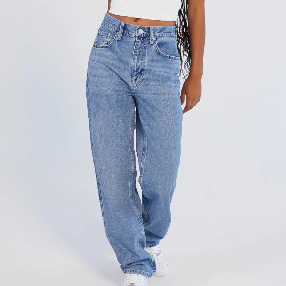 BDG Urban Outfitters Women's High Waist Rise Baggy‎ Loose Jeans 32  Contemporary